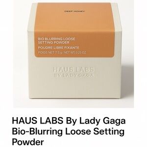 Haus Labs By Lady Gaga Bio-Blurring Loose Setting Powder - Deep Honey